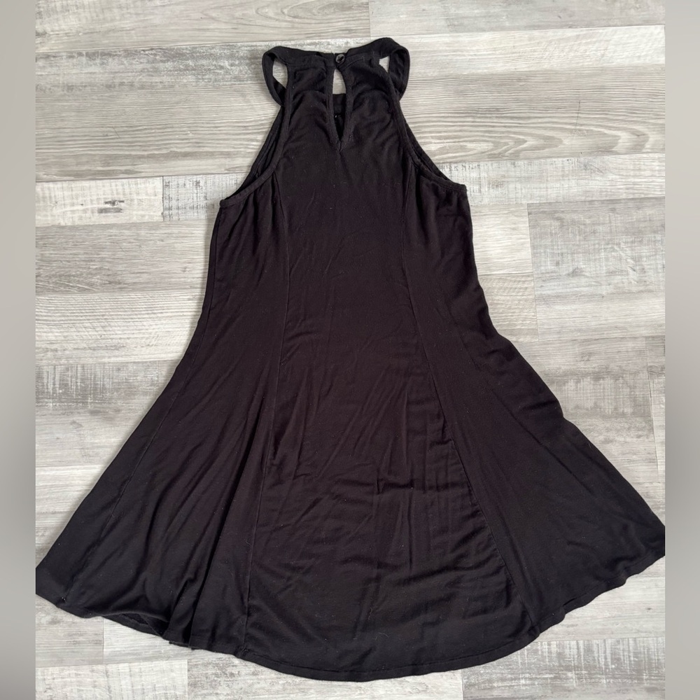 Elegant Black Sleeveless Dress/Swim‎ Coverup - Picture 3 of 3
